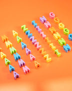 26 Pcs Cute Large Orange Letter Beads, 20mm Jumbo Square Acrylic Letter Beads - Image 9