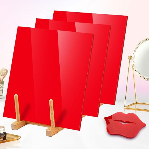 Adrattnay Red Acrylic Panels 1/8" Thick - Image 6