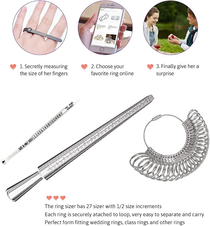 Meowoo Ring Sizer Measuring Tool - Image 5