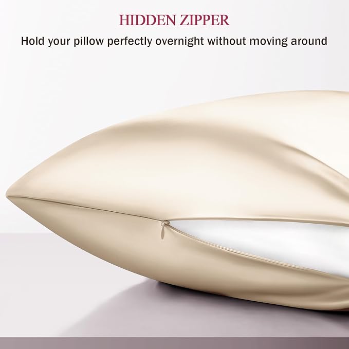 100% Silk Pillow Cases Standard Size Mulberry Silk Pillowcase - Image 5