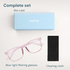 Gaoye Transparent Brown Blue Light Glasses - Image 7