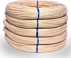VFULIE 5PCS Basket Round Reeds #8 4mm 1-Pound Coil Basket Weaving Canes by VFULIE