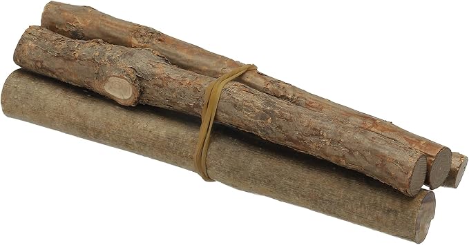 PATIKIL 4 Pcs / 20cm Wood Log Sticks, 0.6-1.2inch in Diameter Natural Driftwood by PATIKIL