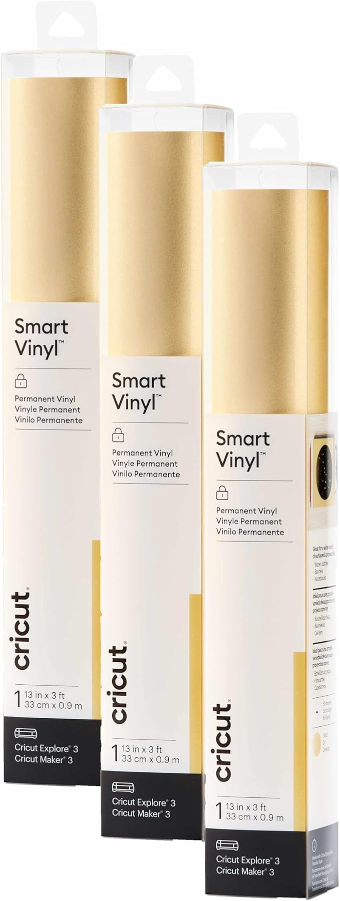 Cricut Smart Permanent Vinyl Shimmer Gold by Cricut