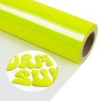 TORC Neon Yellow Puff 3D HTV Vinyl Heat Transfer, Bags | Easy Cut & Weed | by TORC