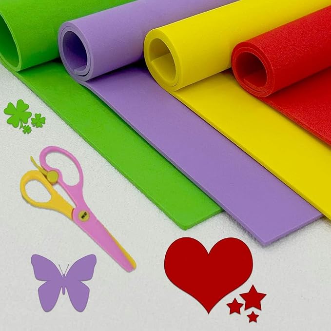 biguphate 60 Pack EVA Foam Sheets, 12 x 8 Inch, 1mm Thick - Image 6