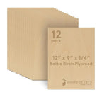 1/4 Inch Baltic Birch Plywood 6 mm B/BB Grade Craft Wood, by Woodpeckers