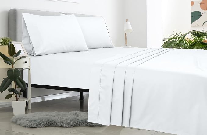 Royale Linens California King Flat Sheet - Image 7