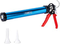 Three bearing energy-saving blue aluminum tube universal sausage glue gun by Unknown