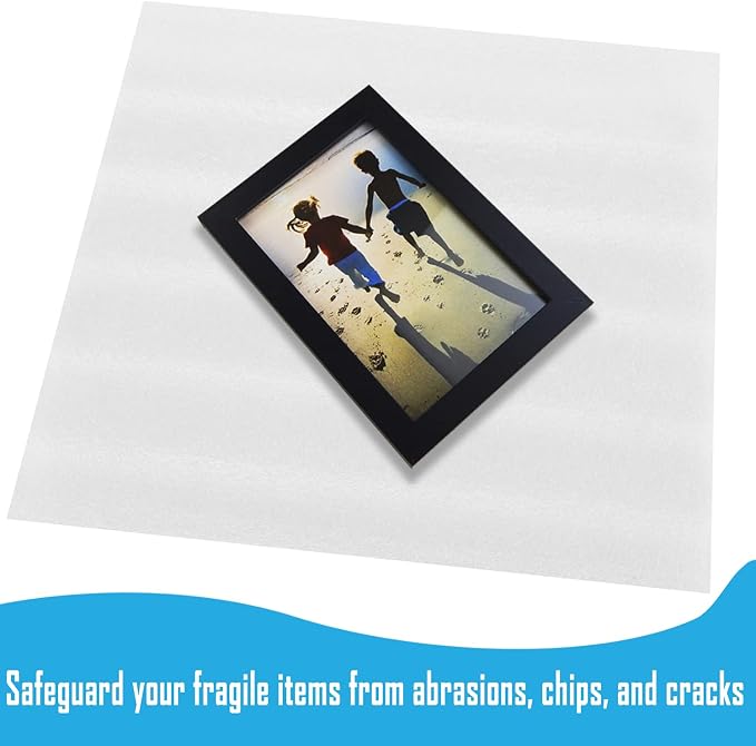 100 Pack Foam Sheets, DAT 12" x 12", 1/16" Thickness, Foam Wrap Cushioning - Image 2