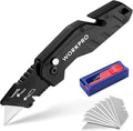 WORKPRO Folding Utility Knife, Box Cutter by WORKPRO