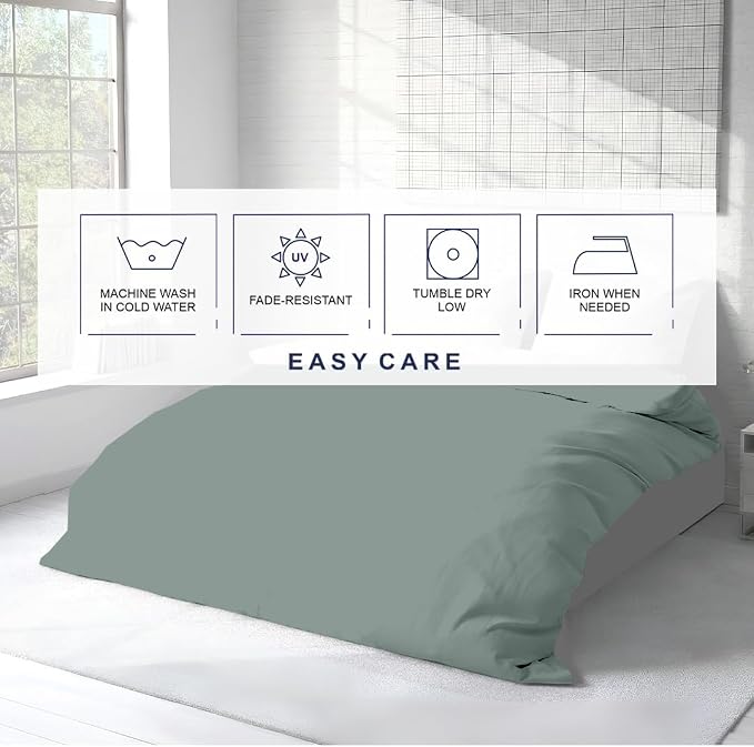 Kotton Culture 120"x120" 1 Pc Super King Plus/Super Oversize King Duvet Cover - Image 7