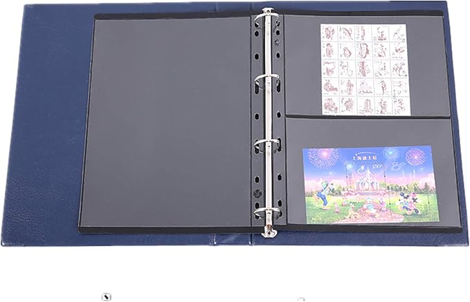 MUDOR Stamp Pages for Stamp Collection Album Binder Book, 10 Sheet 1 Row | 1 - Image 8