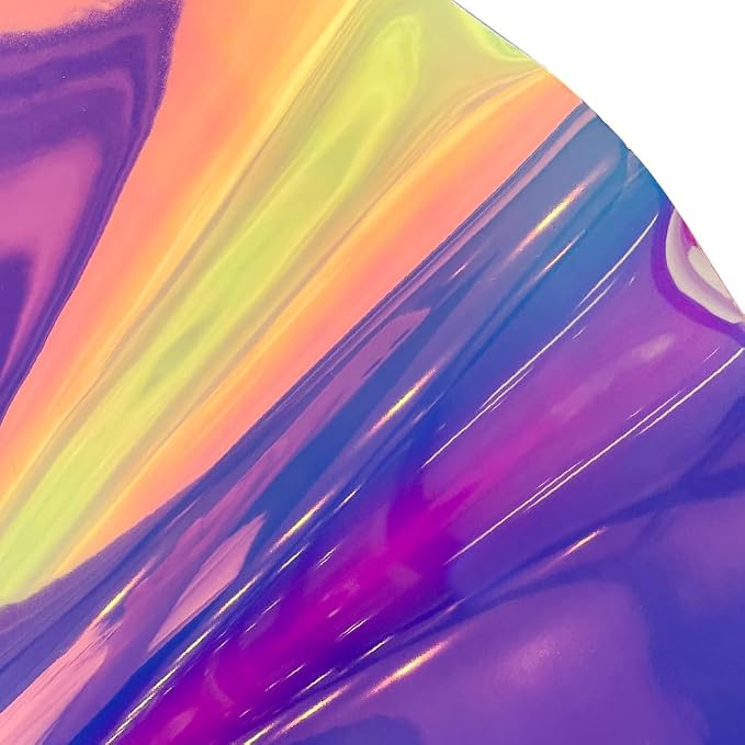 ONEART | 30 Gauge Holographic Clear Vinyl Roll - Image 3