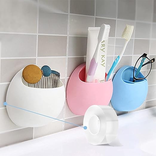 Double Sided Tape Heavy Duty, Nano Double Sided Sticky Adhesive Tape, Removable - Image 3