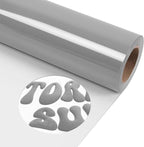 TORC Grey Puff 3D HTV Vinyl Heat Transfer, Bags | Easy Cut & Weed | Compatible by TORC