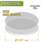Piteno® 1200Pcs Double Sided Adhesive Dots, 0.24" Clear Removable Sticky - Image 2