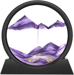 Wai Danie Moving Sand Art Picture 3D Hourglass Deep Sea Sandscape Liquid Motion by WaiDanie