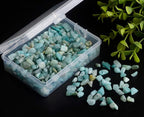 Natural Chip Stone Beads Amazonite Stone 5-8mm About 400 Pieces Irregular - Image 3