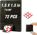 Magnets with Adhesive Backing, Pre-Cut Self Sticky Magnets, Bulk Value Pack by CHUNNIAOUSMARKET