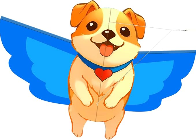 HENGDA KITE Animals Kite for Kids Beginners and Adults Cute Design High by HENGDAKITE