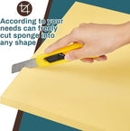Frienda 2 Pack 1" x 18" x 18" Upholstery High Density Foam Cushion Replacement - Image 5