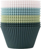 The Silicone Kitchen Reusable JUMBO Silicone Baking Cup, BPA Free, Dishwasher by TheSiliconeKitchen