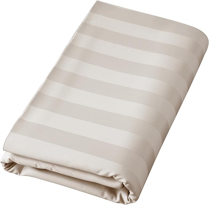 Cotton Flat Sheets Only, 600 TC 100% Cotton Flat Sheet Top Sheet Only, TwinXL by ShunjieHome