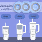 Silicone Ice Mold for Stanley Cup 30 40oz, Tumbler Ice Maker | Easy Fill and - Image 4