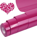 PU Heat Transfer Vinyl Rouge Powder 12Inches x 20ft Iron on by Unknown