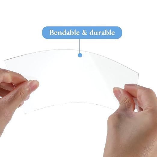 80 Pack Clear Acrylic Sheets 5 x 7 inch 1 mm Thick Acrylic Panel - Image 4