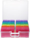 novelinks Photo Storage Box and 16 Inner 4" x 6" Photo Storage Containers | by novelinks