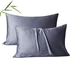 4 Pack Cooling Pillow Cases, Viscose Derived from Bamboo Pillow Protectors King by ShunjieHome