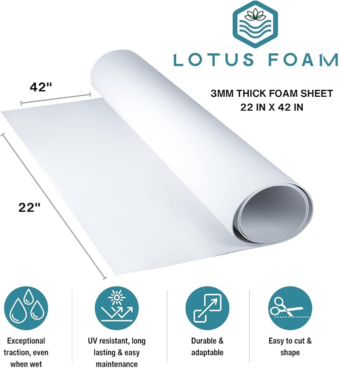 Lotus Foam Large 3mm EVA Foam Sheet - Image 2
