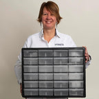 Akro-Mils 24-Drawer Plastic Drawer Storage Cabinet - Image 2