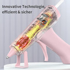 Cordless Hot Glue Gun, Fast Preheat, 2.6Ah Rechargeable Battery, Smart Auto - Image 4