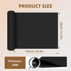39"x15" EVA Foam Roll, 86 kg/m3 High Density 2MM Thick Foam Sheets, Flexible & - Image 2