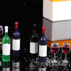 Homoyoyo Miniature Wine Glasses and Bottles Set 18pcs - Image 8