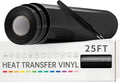 VinylRus Heat Transfer Vinyl-12” x 25FT Iron on Vinyl Roll by VinylRus