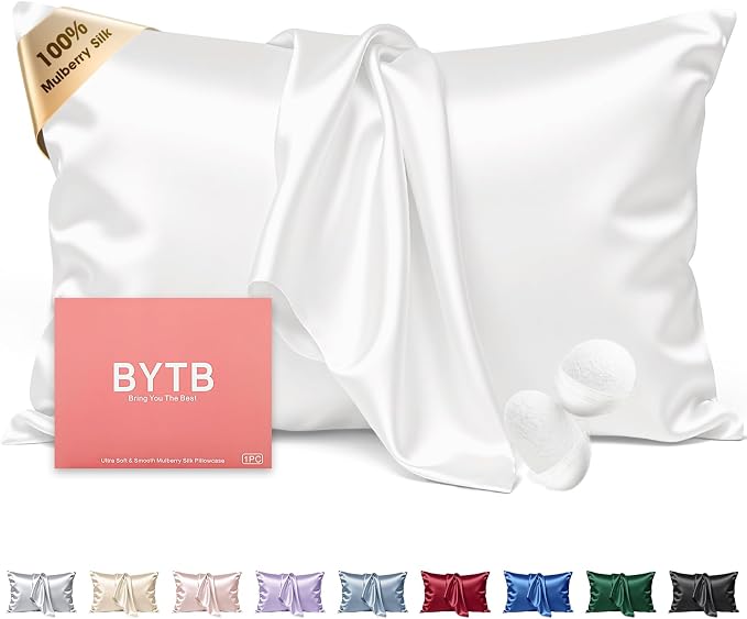 Silk Pillow Cases Queen Size 100% Mulberry Silk Pillowcase - Image 8