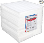 Mighty Gadget 100-Pack Foam Packing Sheets, Pre-Cut Non-Abrasive Cushioning by MightyGadget