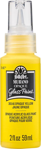 FolkArt Murano Opaque Acrylic Glass Paint, 2 fl oz by FolkArt