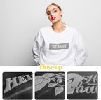 3D Puff Heat Transfer Vinyl 3 Sheets 12"x10"-Silver Color | Puffy Iron On Vinyl - Image 3