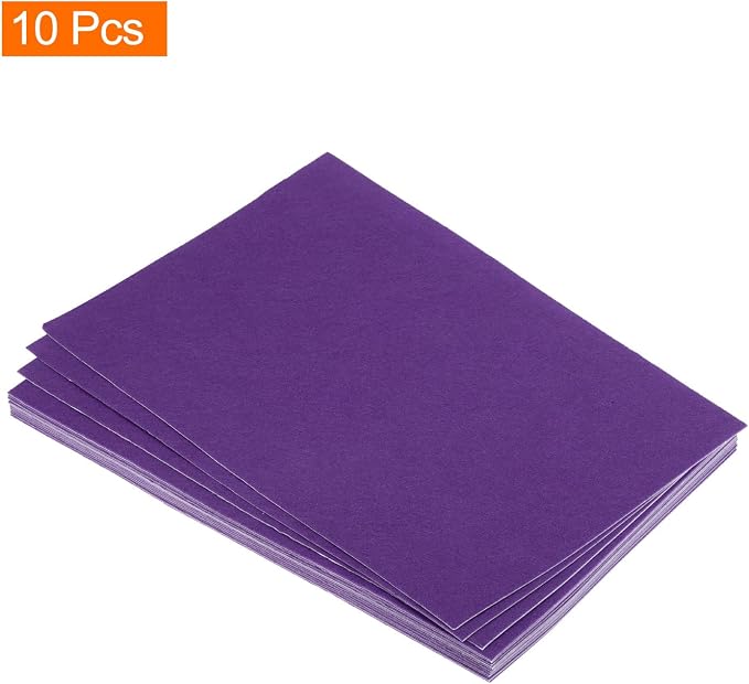 MECCANIXITY Adhesive Felt Sheets, Felt Fabric Crafts Back Adhesive Felt Sheets - Image 3