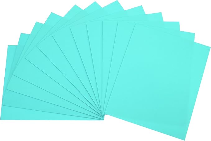 uxcell Blue Green EVA Foam Sheets, 11.8x7.9 in 2mm Thick Handicraft Foam Paper by uxcell
