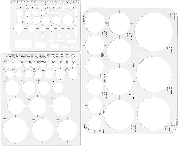 Tamaki Circle Template Circle Round Stencil Templates by Tamaki