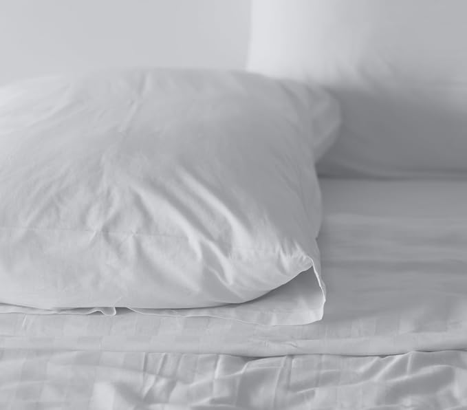 RUVANTI 100% Cotton Sheets – Queen Size Percale Bedding, Cooling & Breathable - Image 9