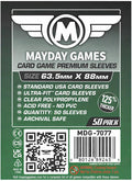 MayDay Games 63.5x88mm Card Sleeves Premium Bundle – 90 Micron Clear by MAYDAYGAMES