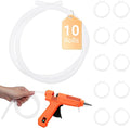 10 Pack Long Hot Glue Stick Rolls by ENPOINT