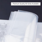 GLOBLELAND 80 Pockets Clear Stamps Storage Album Cut Dies Storage Bag Embossing - Image 5